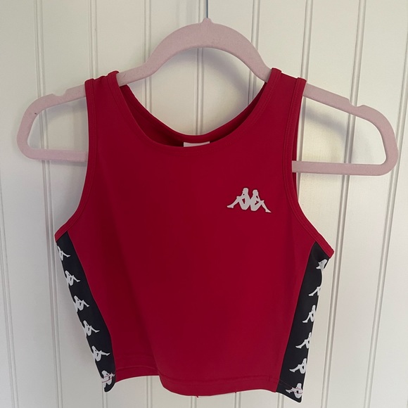 Kappa Tops - Kappa, S, Red & Black